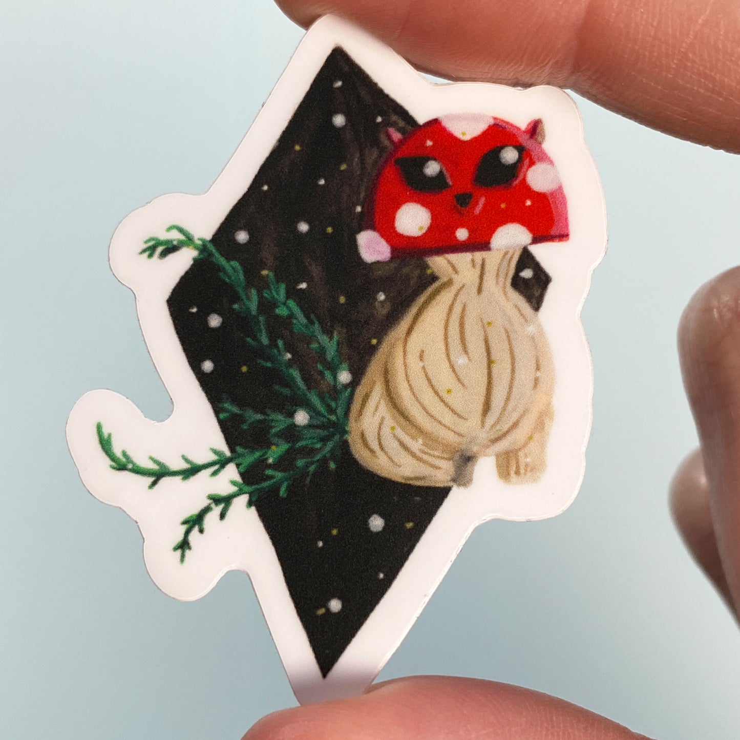 Whimsical Creature & Sticker