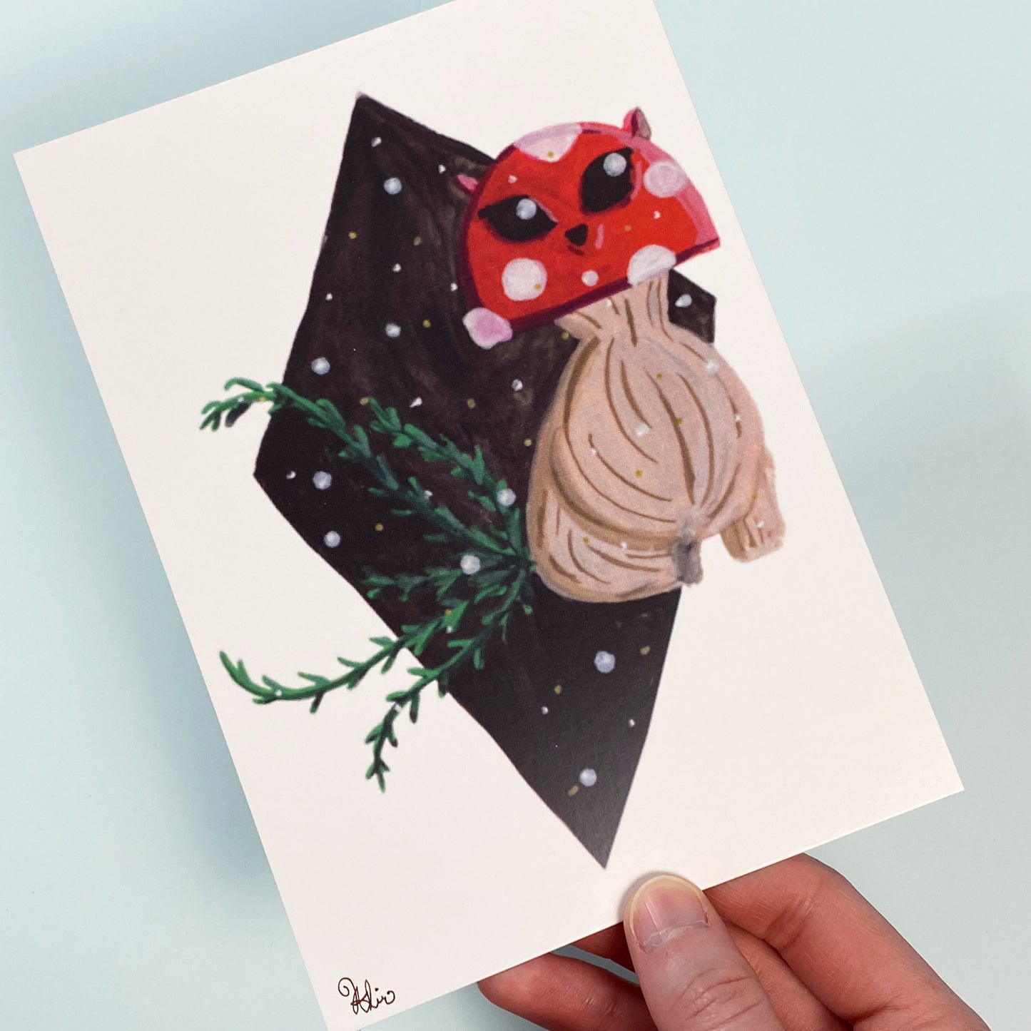 Whimsical Creature & Sticker